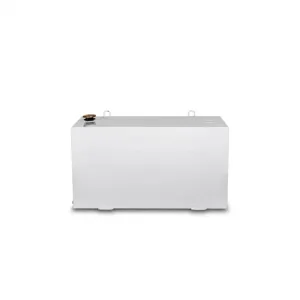 JOBOX 484000 Liquid Transfer Tank, Rectangular, 45.63 x 23.25 x 24 Inch Size, White, Steel | AB3BGL 1RD41