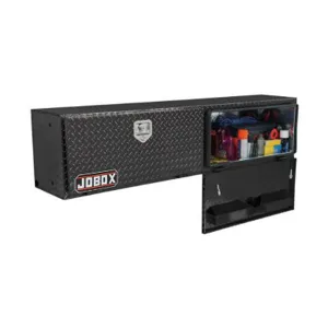 JOBOX 570002 Topside Truck Box, 44 x 15 x 17 Inch Size, Black, Aluminium | CM9GCQ