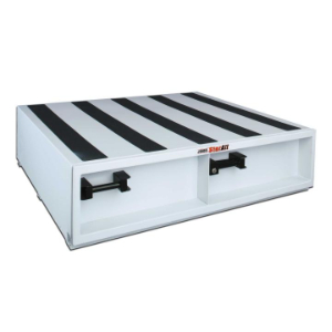 JOBOX 668980 Schubladenaufbewahrung, robust, 9-Zoll-Schublade, 48 x 48 x 13 Zoll groß, weiß, Stahl | AA9UKF 1FEH2