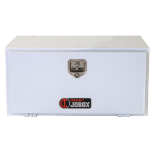 JOBOX 793980 Underbed Box, 48 x 18 x 18 Inch Size, White, Steel | CM9GKP