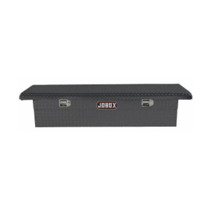 JOBOX PAC1357002 Crossover Truck Box, Einzeldeckel, 70 x 21 x 15.125 Zoll Größe, Schwarz, Aluminium | CM9GEN