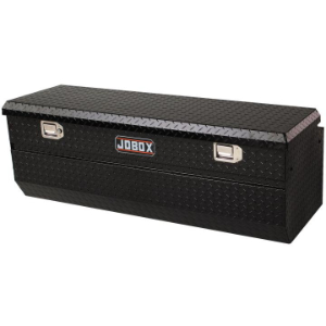 JOBOX PAH1424002 LKW-Truhe, extra breit, 61 x 27.625 x 19.37 Zoll Größe, schwarz, Aluminium | CM9GDN