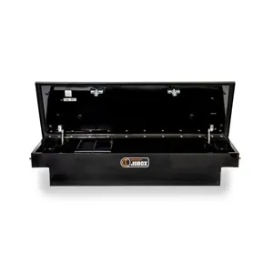 JOBOX PSC1455002 Crossover Truck Box, Single Lid, 70.125 x 20.875 x 14.25 Inch Size, Black, Steel | CM9GEH