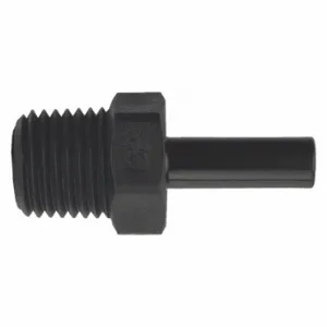 JOHN GUEST PP051223E Stem Adapter, Polypropylene, Tube Stem x FNPT, For 3/8 Inch Tube OD | CR6AFF 400L38