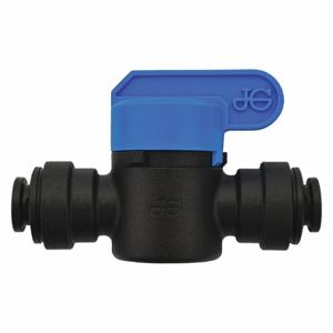 JOHN GUEST PPSV040808E Water Supply Stop, Straight Body, 1/4 Inch Size Inlet Size, 1/4 Inch Size Outlet Size | CR6AFU 400L18