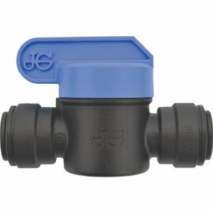 JOHN GUEST PPSV041212E Water Supply Stop, Straight Body, 3/8 Inch Size Inlet Size, 3/8 Inch Size Outlet Size | CR6AFW 400L19
