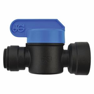 JOHN GUEST PPSV451223E Water Supply Stop, Straight Body, 3/8 Inch Size Inlet Size, 3/8 Inch Size Outlet Size | CR6AFV 400L20