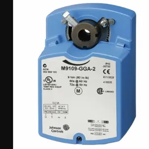 JOHNSON CONTROLS M9109-GGA-5 Proportional Actuator 80 Torque | AD4HGP 41P512