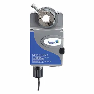 JOHNSON CONTROLS M9310-HGA-2 Damper Actuator, 89 In.-Lb. Torque, 35 To 95 Stroke Deg., 1.3W | CH6QCG 48GF85