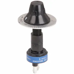 JOHNSON CONTROLS R-4000-3 Tubing Compressed Air Regulators, 1/4 Inch, Npt, 25 Psi Max Op Pressure | CV4FPF 38Y124