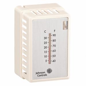 JOHNSON CONTROLS T-4000-2146 Thermostatabdeckung, Thermostatabdeckung, Johnson T-4000, vertikal, Kunststoff | CR6BDX 38Y140