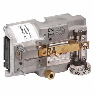 JOHNSON CONTROLS T-4002-202 Pneumatic Thermostat, Single Temp, Single Dials, 2 Pipes, High Volume, Reverse | CR6AXK 38Y157