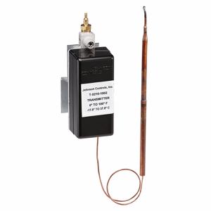 JOHNSON CONTROLS T-5210-1009 Pneumatic Temperature Transmitter, Direct Acting, 25 psi Max. Air Pressure | CJ3AQY 38Y187