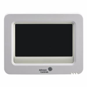 JOHNSON CONTROLS T9580 WiFi-Thermostat, Heizen und Kühlen, automatisch, weiß, C/G/R/Sensor/W1/O/B/W2/W3/AUX/Y1/Y2 | CR6BGR 53WN12