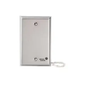 JOHNSON CONTROLS TE-6310F-0 Temperature Sensor Wallplate, With Logo, 4.5 Inch Height, 2 3/4 Inch Width | CJ3PTQ 42C425