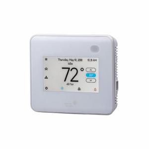 JOHNSON CONTROLS TEC3631-14-000 Low Voltage Thermostat, BACnet MS/TP/N2, Heat Pumps With Aux/RTUs, 1 Relay Inputs | CR6AUD 55LT88