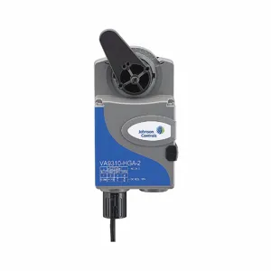 JOHNSON CONTROLS VA9310-HGA-2 Valve Actuator, 24VAC, On-Off/Floating Signal, 89 in-lb Torque, 90 sec Cycle Time | CR6BFL 48GF82