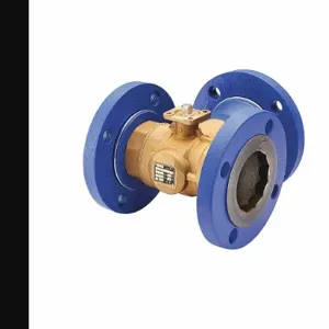 JOHNSON CONTROLS VG18A5KS HVAC Control Ball Valve, 3-Way, 46 Coefficient of Volume, 2 1/2 Inch Connection Size | CR6AMB 53WM98