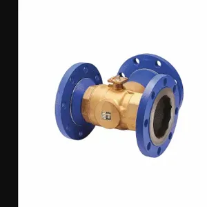 JOHNSON CONTROLS VG18A5PZ HVAC Control Ball Valve, 3-Way, 348 Coefficient of Volume, 6 Inch Connection Size | CR6AMA 53WN08