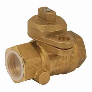 JOMAR VALVE 240-005B Gas Ball Valve, 1 Inch Pipe, 600 PSI, -40 Deg to 300 Deg F, Locking Wing Handle | CR6BMA 36FN30