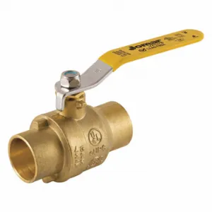 JOMAR VALVE JF-100SG LF Brass Ball Valve, SS Trim, CXC, 1/2 Inch | CR6BLH 58ZL35