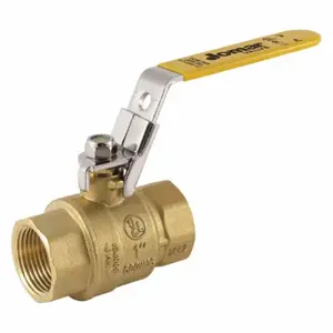 JOMAR VALVE JF-100T-LH Brass Ball Valve, NPT, 3/4 Inch latch lock | CR6BLD 58ZM28