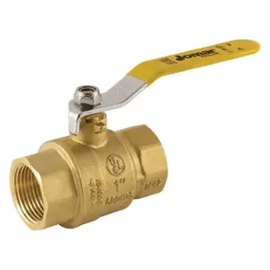 JOMAR VALVE JF-100T Brass Ball Valve, NPT, 1/2 Inch | CR6BLR 58ZM07