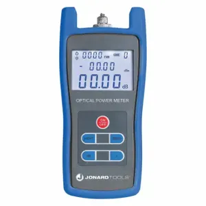 JONARD FPM-50A Fiber Optic Power Meter, LCD, Fiber Optic Cables, FC/SC | CR6BPM 483K08