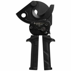 JONARD RC-336ACSR Ratcheting Cable Cutter, High Carbon Steel Handle, Straight, 6 Inch Length | CR6BNC 793L70