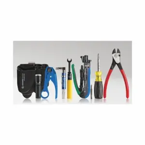 JONARD TK-89 General Hand Tool Kit, 8 Total Pcs, Drivers and Bits/Pliers/Wrenches, SAE, Tool Pouch | CP4LWL 54DV86