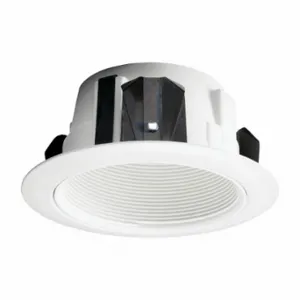 JUNO LIGHTING GROUP 14 WWH Recessed Down Light Trim, 4 Inch Nominal Size, Flat Ceiling, White, 45Ax64/45Ax69/45Ax70 | CR6CDE 45DL50