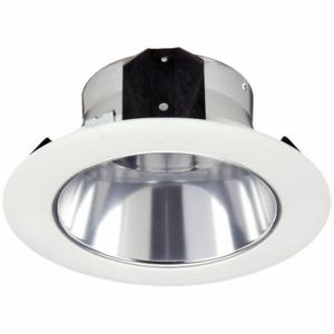 JUNO LIGHTING GROUP 17 CWH Recessed Down Light Trim, 4 Inch Nominal Size, Flat Ceiling, White, 45Ax64/45Ax69/45Ax70 | CR6CDF 45DL51