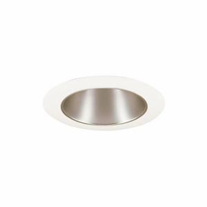 JUNO LIGHTING GROUP 17 HZWH Recessed Down Light Trim, 4 Inch Nominal Size, Flat Ceiling, White, 45Ax64/45Ax69/45Ax70 | CR6CDG 45DL52