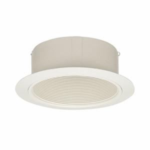 JUNO LIGHTING GROUP 205 WWH Recessed Down Light Trim, 5 Inch Nominal Size, Flat Ceiling, White, 45Ax64/45Ax69/45Ax70 | CR6CDJ 45DL54