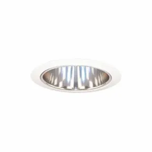 JUNO LIGHTING GROUP 27 CWH Recessed Down Light Trim, 6 Inch Nominal Size, Flat Ceiling, White, 75 W Max Watt | CR6CDT 45DL59