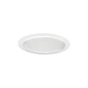 JUNO LIGHTING GROUP 614 WWH Recessed Down Light Trim, 6 Inch Nominal Size, 2/12 To 6/12, Slope Ceiling, White, 45Ay25 | CR6CDQ 45DL62