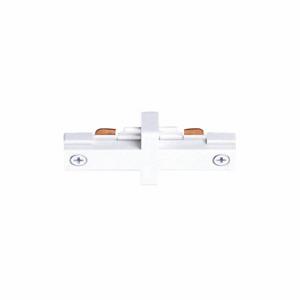 JUNO LIGHTING GROUP R23 WH Straight Connector, Miniature Straight Connector, J Compatible With Track, White | CR6BUP 45DN19