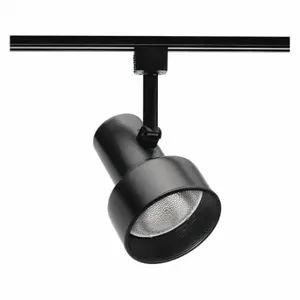 JUNO LIGHTING GROUP R512 BLB BL Track Lighting Head, Incandescent, Black With Black Baffle, 75 W Max Watt | CR6BVJ 45DL96