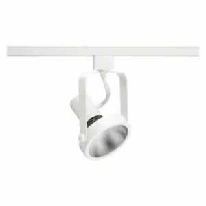 JUNO LIGHTING GROUP R533 WH Track Lighting Head, Incandescent, White, 75 W Max Watt, 3 7/8 Inch Dia | CR6BWZ 45DM27