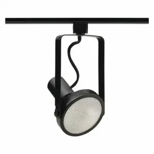 JUNO LIGHTING GROUP R534 BL Track Lighting Head, Incandescent, Black, 120 W Max Watt, 5 1/8 Inch Dia | CR6BVK 45DM28