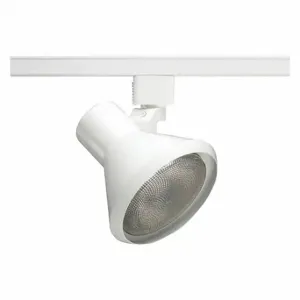 JUNO LIGHTING GROUP R550 WH Track Lighting Head, Incandescent, White, 120 W Max Watt, 6 Inch Dia | CR6CCV 45DM17