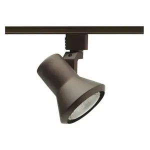 JUNO LIGHTING GROUP R551 BZ Track Lighting Head, Incandescent, Bronze, 50 W Max Watt, 3 1/2 Inch Dia | CR6BVZ 45DM19