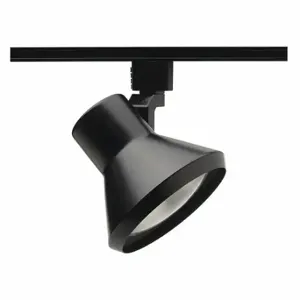 JUNO LIGHTING GROUP R552 BL Track Lighting Head, Incandescent, Black, 75 W Max Watt, 4 7/8 Inch Dia | CR6BVW 45DM22