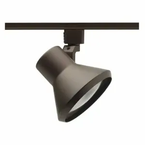 JUNO LIGHTING GROUP R552 BZ Track Lighting Head, Incandescent, Bronze, 75 W Max Watt, 4 7/8 Inch Dia | CR6BWB 45DM23