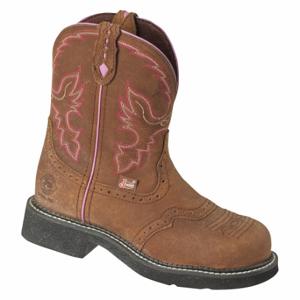 JUSTIN ORIGINAL WORKBOOTS GY9980 Work Boot, B, 6 1/2, Western Boot Footwear, WomenS, Brown, 1 Pr | CR6CFM 35YE67