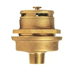 JUSTRITE 08102 Drum Vent Assembly For 3/4 Inch Bung, Brass | CD8CBN