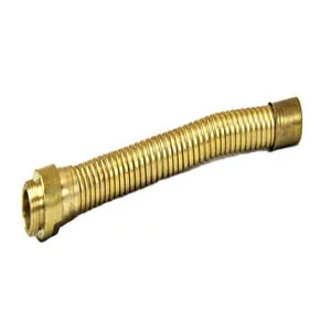 JUSTRITE 08584 Hose Extension For Faucet, 6 Inch Length, Brass | CD8CCG