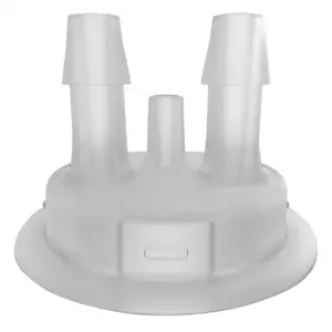 JUSTRITE 12866 Adapter, 53 mm, 2 x 5/16 Inch Size, Mold In Hub | CD8DLY