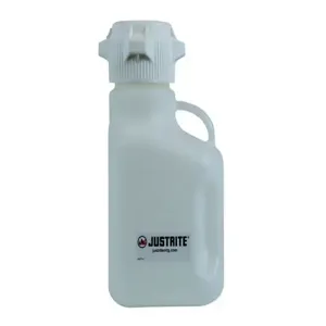 JUSTRITE 12907 Carboy, Hdpe, 2.5L, 83 mm Cap | CD8DNQ