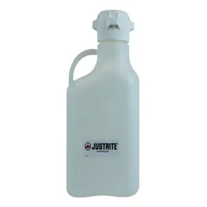 JUSTRITE 12908 Carboy, Hdpe, 5L, 83 mm Cap | CD8DNR